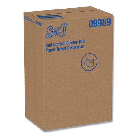 Scott Roll Control Center Pull Towel Dispenser, Smoke/Gray 09989